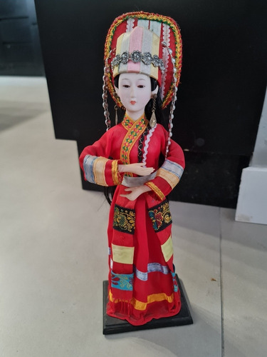 Boneca Japonesa Gueixa Decoração (Usado)