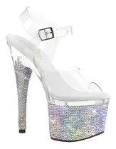 Comprar Zapatillas Transparentes Brillante Esteem-708dm Pleaser Pole