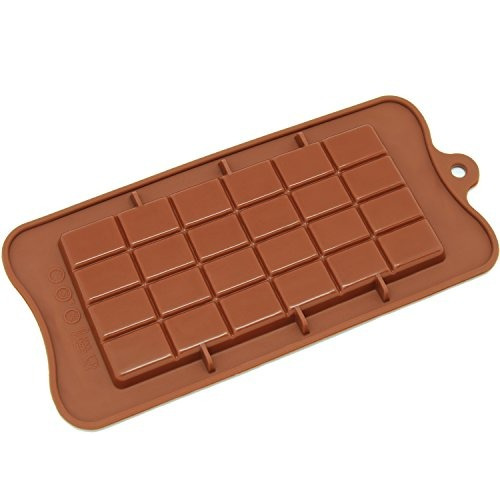 Freshware Cb-607br Silicona Break-apart Chocolate, Proteína