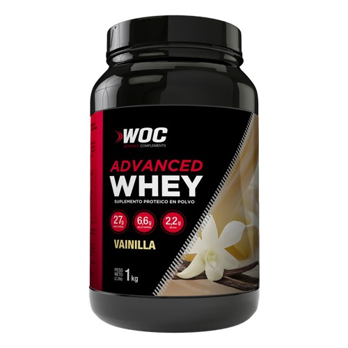 Whey Advanced Woc Vainilla 1kg Proteina Post- Entrenamiento