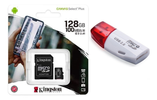 Memorias Micro Sd Kingston 128gb Cl10