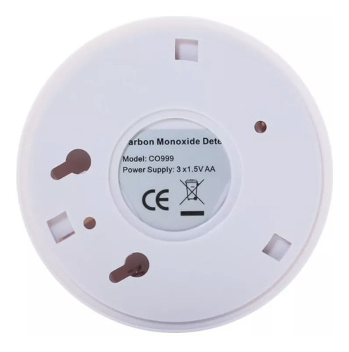 Imagen 3 de 3 de Alarma Detector De Gas Y Humo Monoxido De Carbono Envio Grat