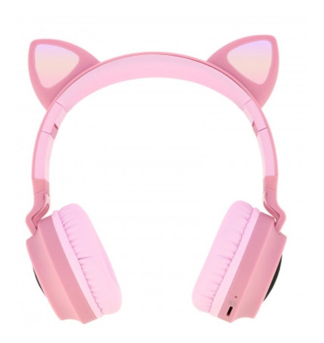 Audífonos De Diadema Bluetooth Con Forma De Gatito Gamer !!