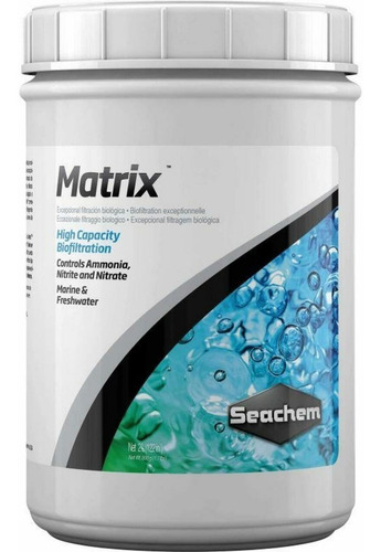 Seachem Matrix Filtracion Biologica Para Acuarios, 2 Litros