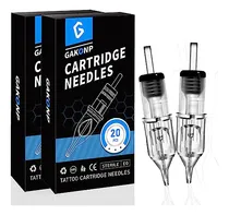Comprar Agujas De Cartucho De Tatuaje De Gakonp 40pcs Agujas Yq6sb