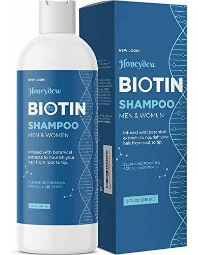 Biotina Shampoo  Pérdida De Cabello Crecer Bloqueador Dht