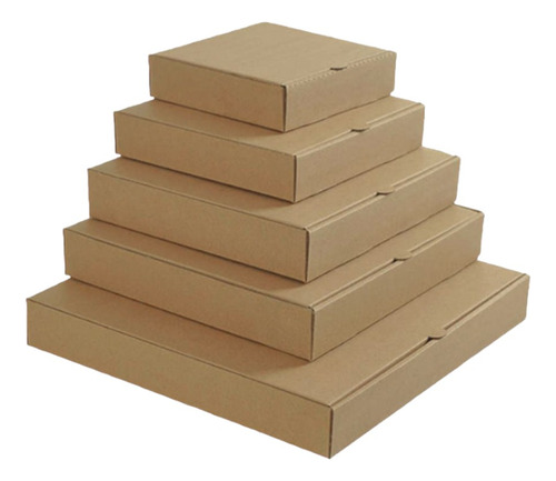 Caja Para 6 Empanadas(18x18x6cms)x 50 Unid. En Microcorrugad