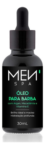 Óleo Para Barba Brilho Ideal Maciez - Hidratação 30ml Menspa