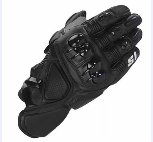 Guantes Alpinestars Moteros De Cuero De Protección 