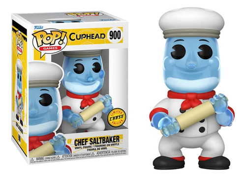 Funko Pop! Cuphead Chef Saltaker W / Persecución De 1n1qi