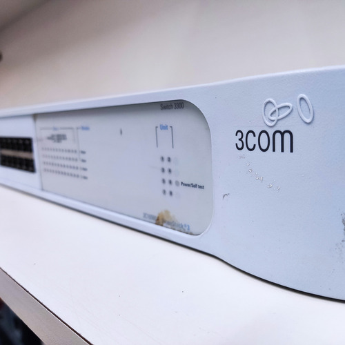 Switch Rede 3com 3c16980a 26 Portas Superstack 3 10 / 100