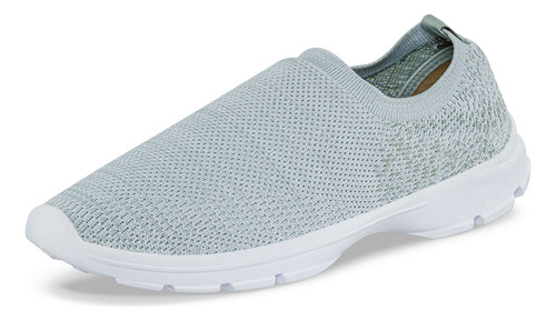 Tenis Fhayan Blanco-gris Para Mujer Croydon