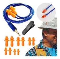 Comprar Kit Audífonos Trabajo,tipo Industriales Tapones Trabajo Oído