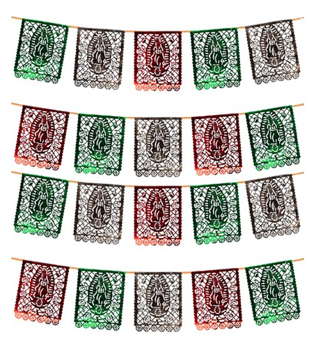 Papel Picado - Enramada Metálica Varios Colores