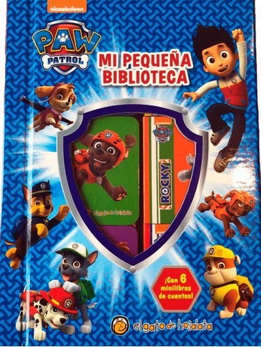 Imagen 1 de 1 de Libro Mi Primera Biblioteca Paw Patrol - Gato De Hojalata