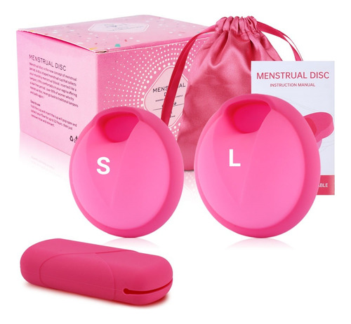 Disco Menstrual Reutilizable L Plus S Silicona Médica
