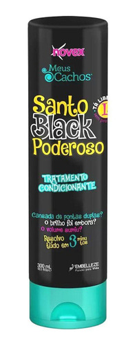 Kit Novex Embelleze Meu Cachos Santo Black Poderosos
