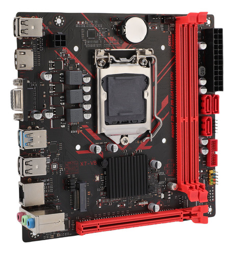 Placa Madre Itx B75 Mining Para Lga1155, 6 Gbps, 2 X Ddr3, 3