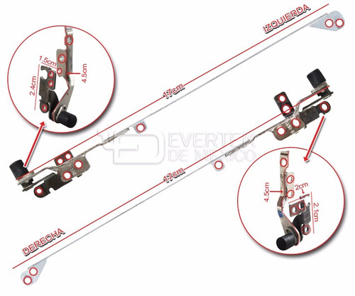 Bisagras Usadas Para Gateway Nav50 Lt21 Series