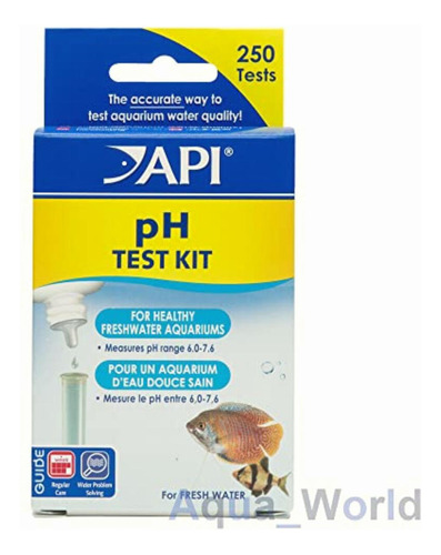 Api Ap28 Kit Para Probar El Nivel De Ph En Agua Fresca