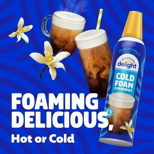 Cold Foam Crema Para Café Int'l Delight French Vanilla 396g