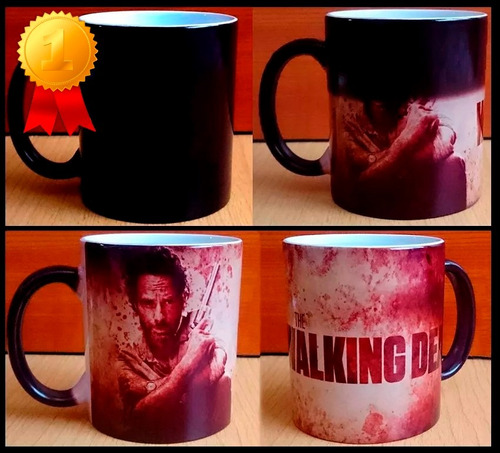 Taza Mágica Personalizada - The Walking Dead Rick