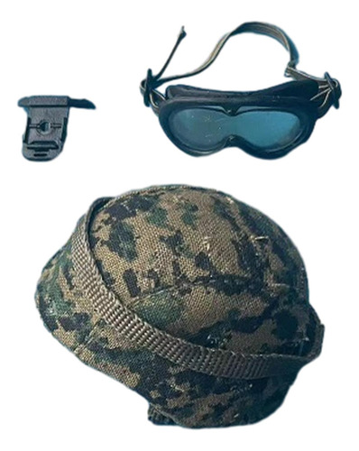 Sombrero De Soldado Masculino 1/6, Accesorios De Gafas,