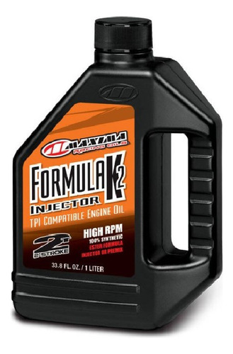 Aceite De Motor Maxima 2t Formula K2 Injector 1 Lt Top R