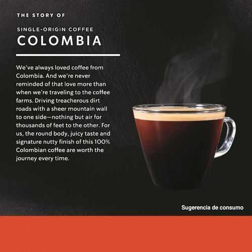 Imagen 3 de 4 de Cápsulas De Café Starbucks Espresso Colombia X3 Cajas