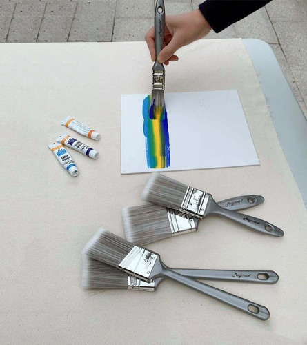 Juego De Pinceles De Pintura Magimé, Pinceles De Manchas De