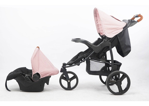 Coche Para Bebe Infanti P60 Travel System Jogger + Portabebe