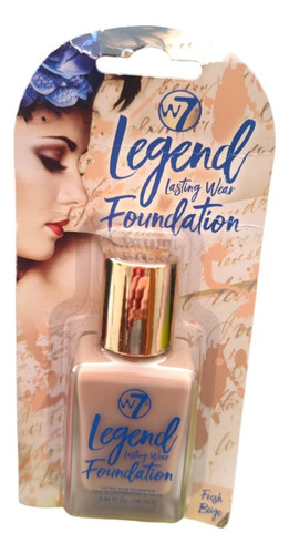 Base De Maquillaje W7 Legend Foundation Lasting Wear Beige