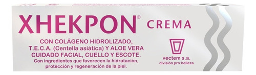 Xhekpon | Crema Antiedad Facial & Cuello Colágeno Aloe Vera