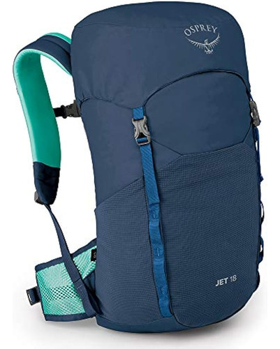 Mochila De Senderismo Para Niños Jet 18, Wave Blue