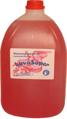 Bidon 5 Litros Desengrasante Concentrado Lavasuper