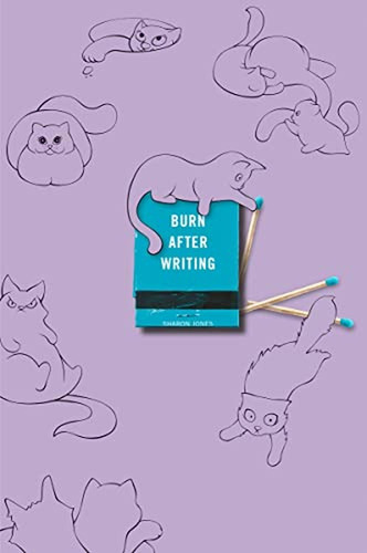 Burn After Writing (purple With Cats) (libro En Inglés)