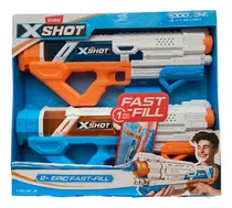 Comprar Set  2 Pistolas Lanzadores D Agua Epic Fast Fill Zuru X-shot