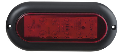 Lanterna Led Traseira Canoinha Vermelho Bivolt Universal