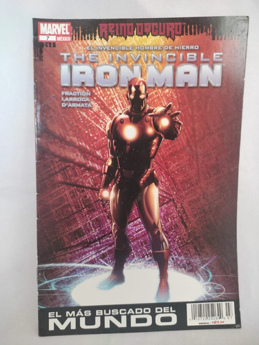 The Invincible Iron Man 07 Reino Oscuro Editorial Televisa