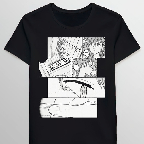 Remera A Silent Voice Koe No Katachi Manga Panel De104555066