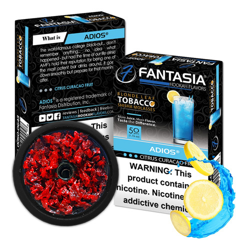 Fantasia Hookah Shishas Adios 50g