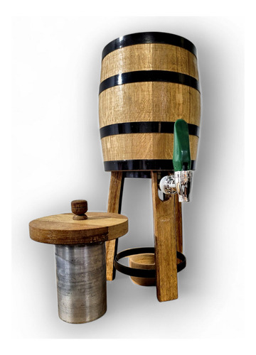 Chopera Dispenser De Cerveza Barril Cask Tafi Negro