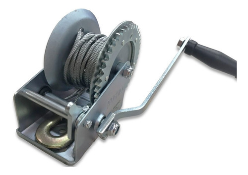 Imagen 3 de 3 de Malacate Manual Reforzado 725 Kg Cable 10 Metros Mmw-725