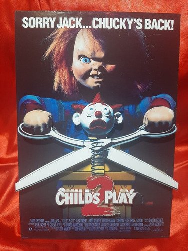 Chucky Cuadros 30 X 20 3d 11