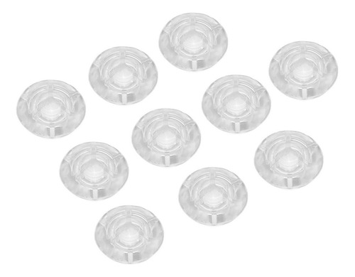 Topper Pedal 10pcs S Transparente Transparente Universal Par