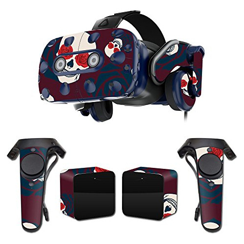 Skin Htc Vive Pro - Calaveras & Rosas