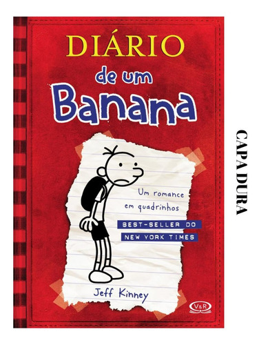 Livro Diário De Um Banana 1 - Capa Dura - Novo Lacrado