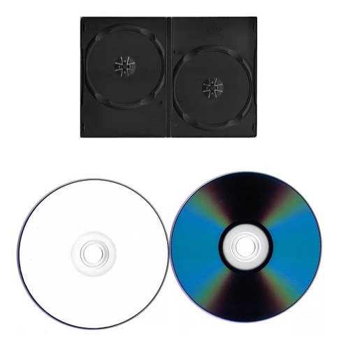 Disco Dvd-dl - Doble Capa 8.5gb - Full Printable + Caja 9mm