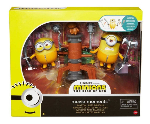 Minions Artes Marciales The Rise Of Guru (mattel)