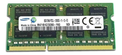 Memoria Ram Samsung Ddr3 8gb M471b1g73qh0-yk0 Para Laptops